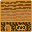 a small wooden pixel house
